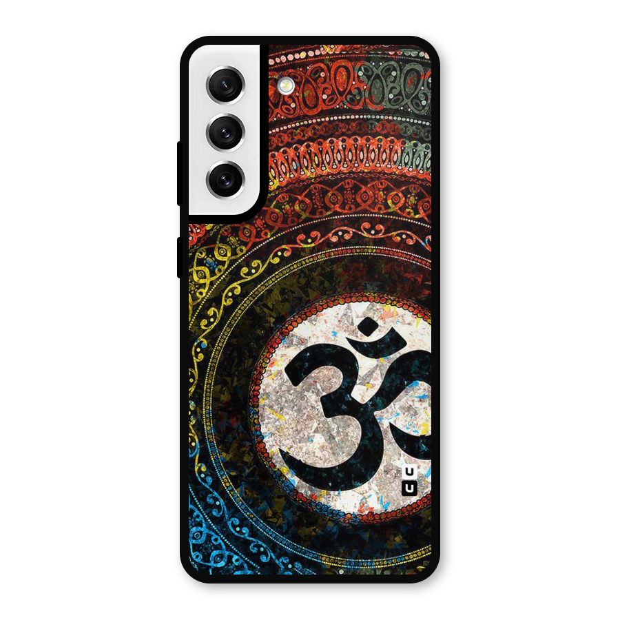 Culture Om Design Metal Back Case for Galaxy S21 FE 5G