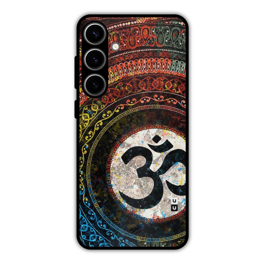 Culture Om Design Metal Back Case for Galaxy S24 Plus