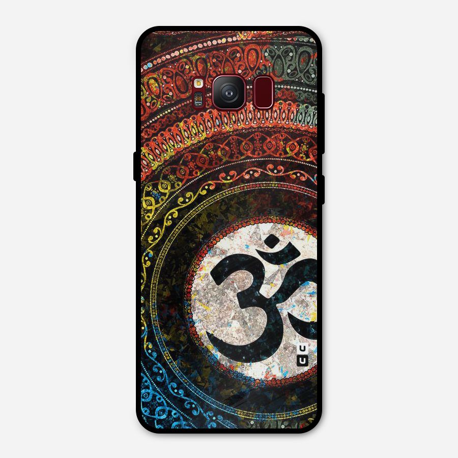 Culture Om Design Metal Back Case for Galaxy S8