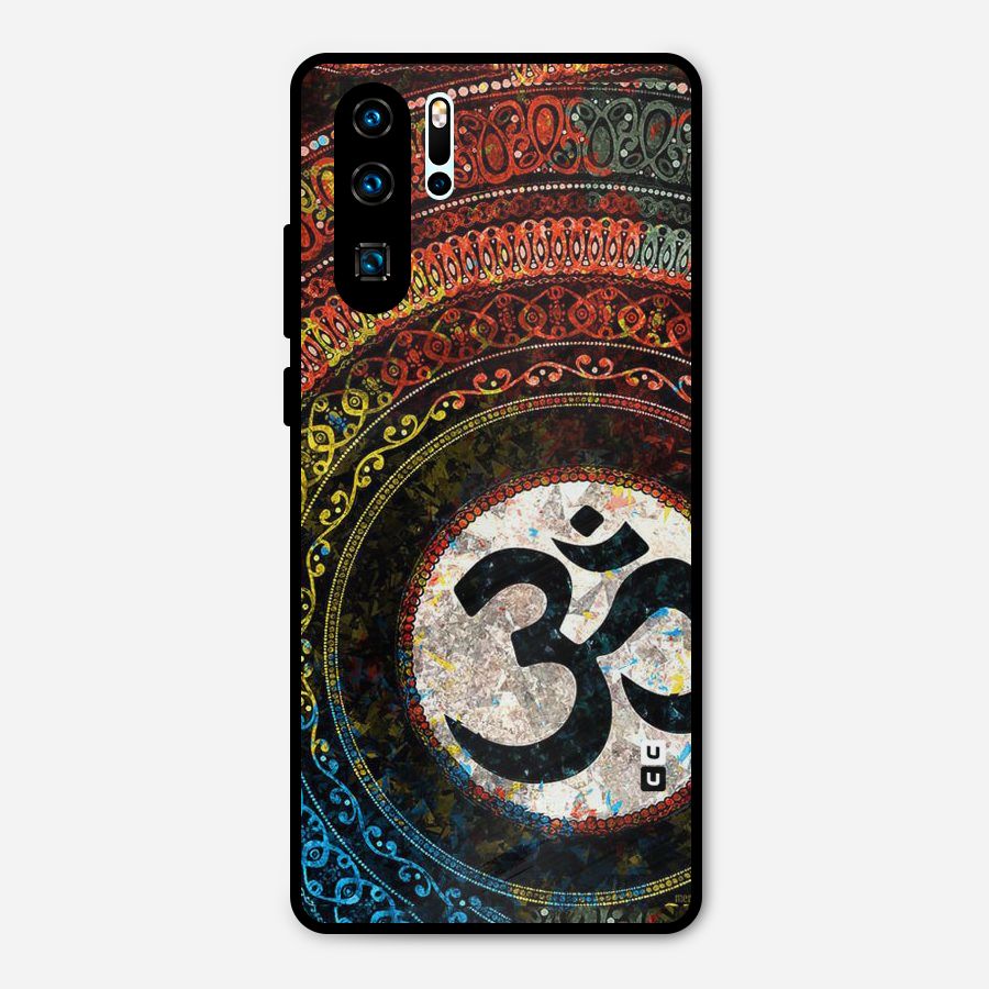 Culture Om Design Metal Back Case for Huawei P30 Pro