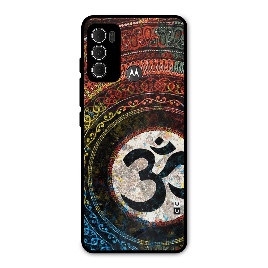 Culture Om Design Metal Back Case for Moto G60