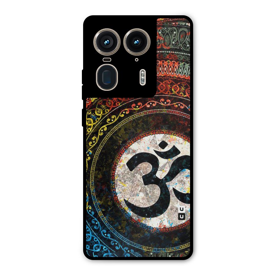 Culture Om Design Metal Back Case for Motorola Edge 50 Ultra
