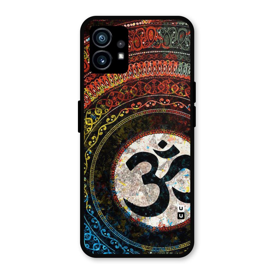 Culture Om Design Metal Back Case for Nothing Phone 1