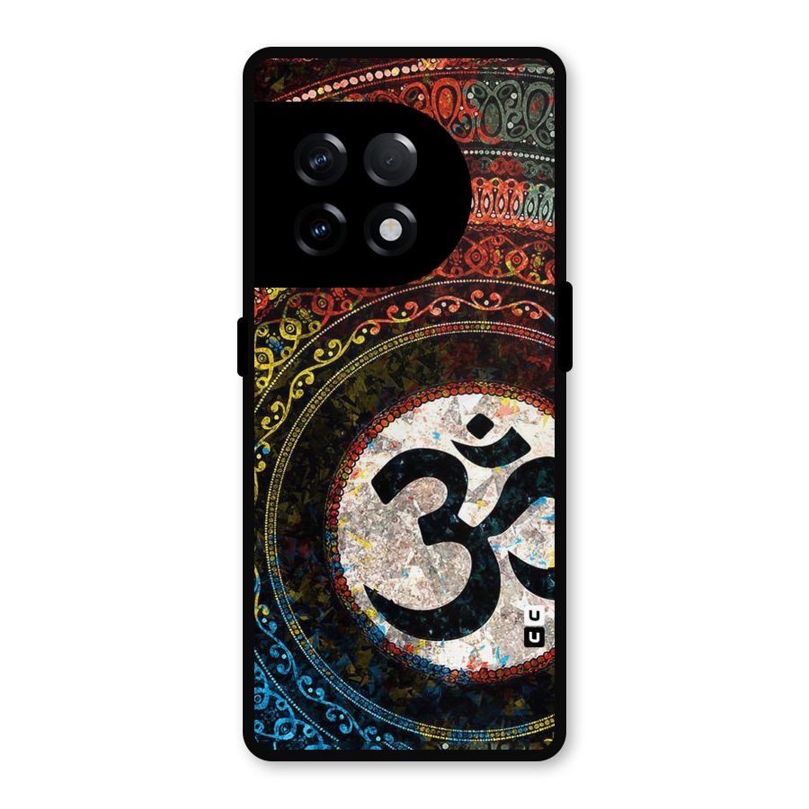 Culture Om Design Metal Back Case for OnePlus 11R