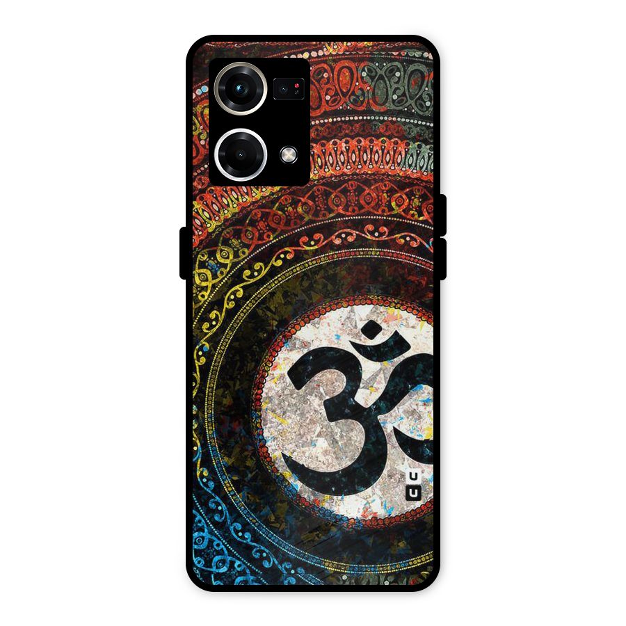 Culture Om Design Metal Back Case for Oppo F21s Pro 4G