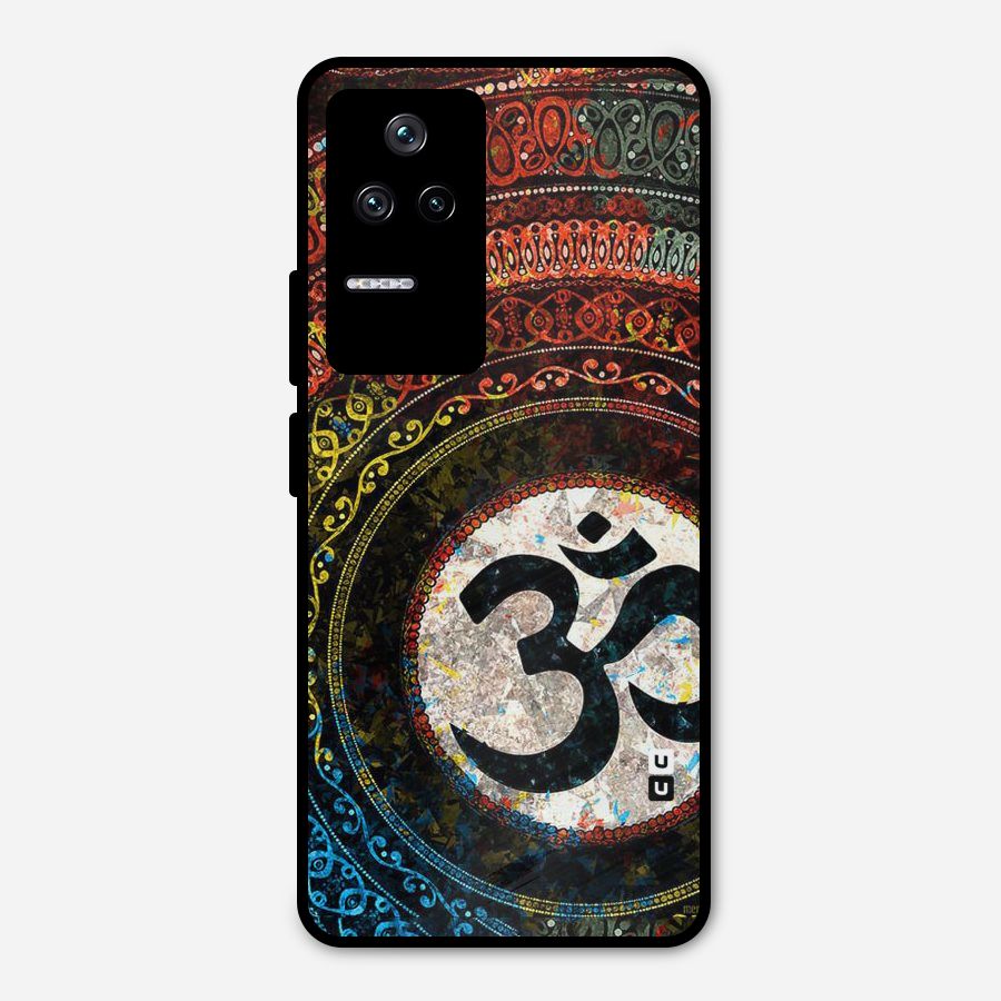 Culture Om Design Metal Back Case for Poco F4 5G