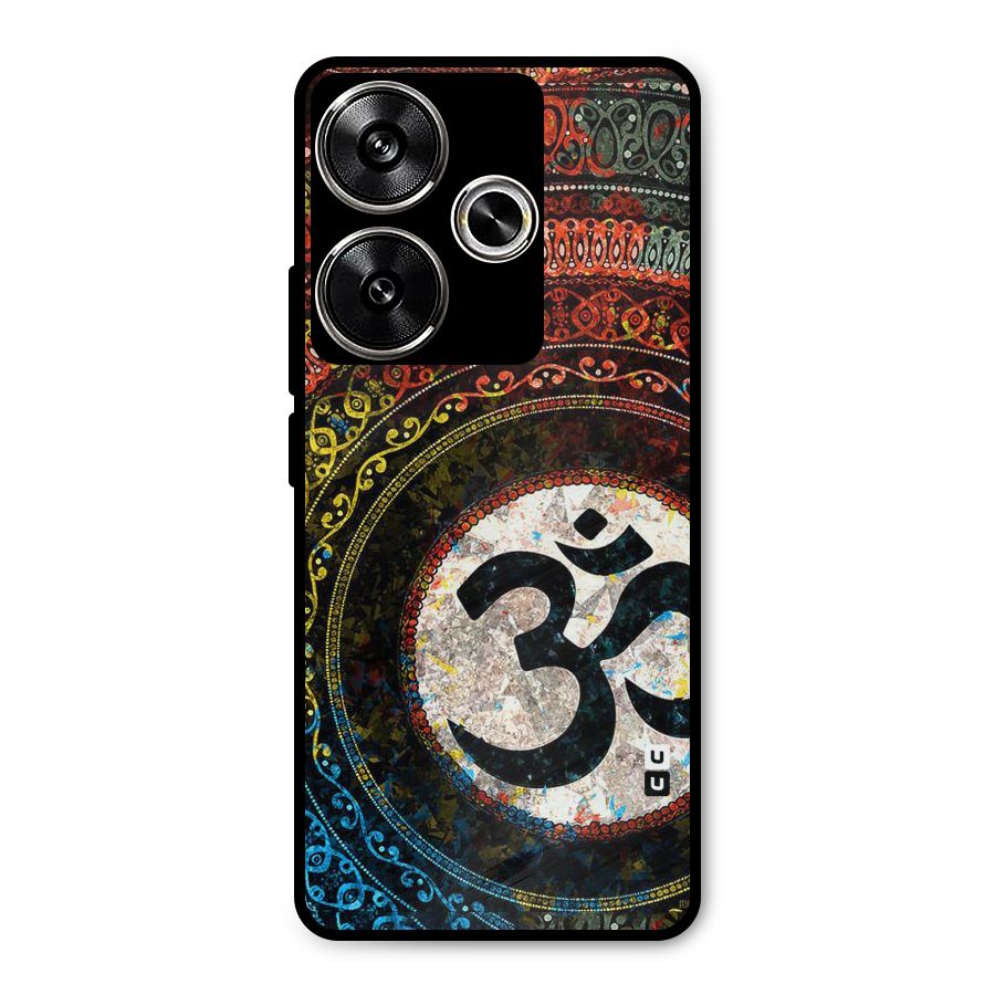 Culture Om Design Metal Back Case for Poco F6