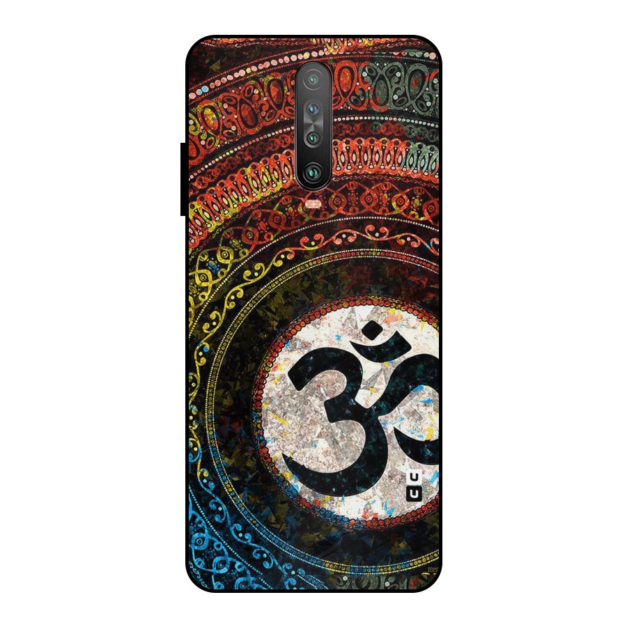 Culture Om Design Metal Back Case for Poco X2