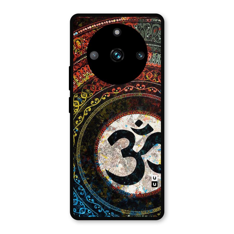 Culture Om Design Metal Back Case for Realme 11 Pro