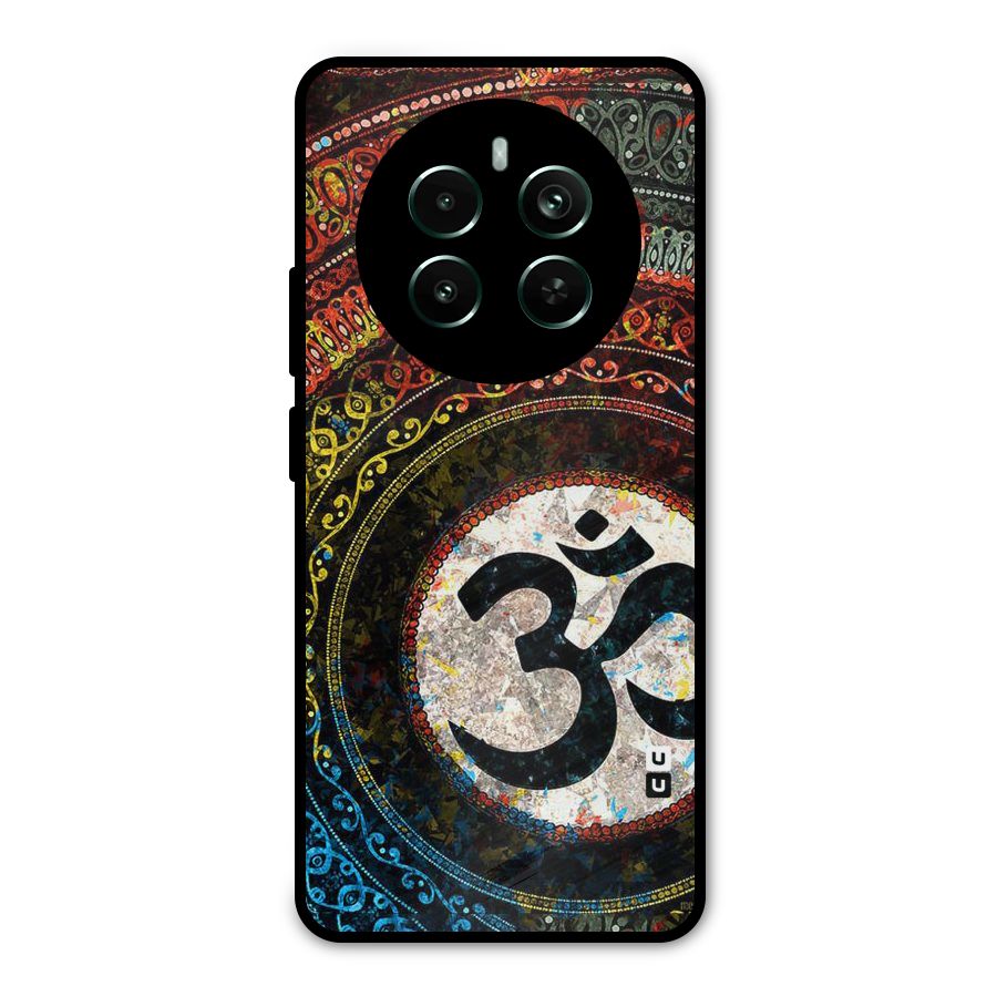 Culture Om Design Metal Back Case for Realme 12 Pro Plus