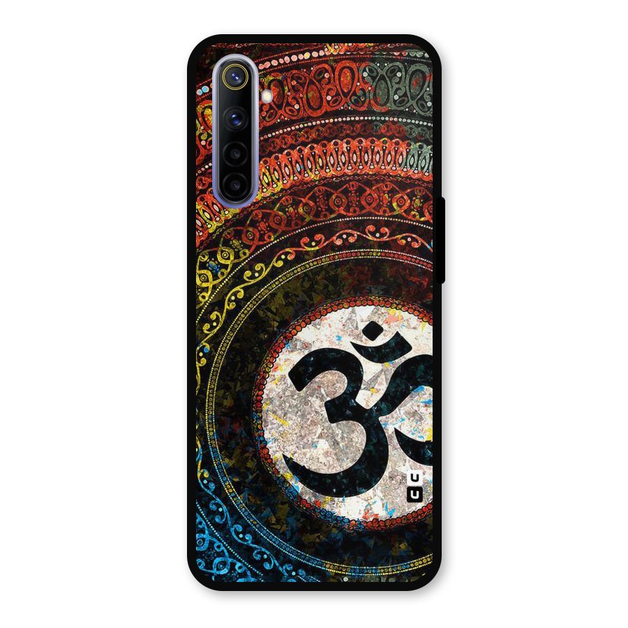 Culture Om Design Metal Back Case for Realme 6i