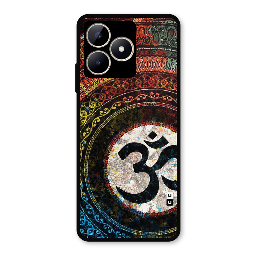 Culture Om Design Metal Back Case for Realme C53