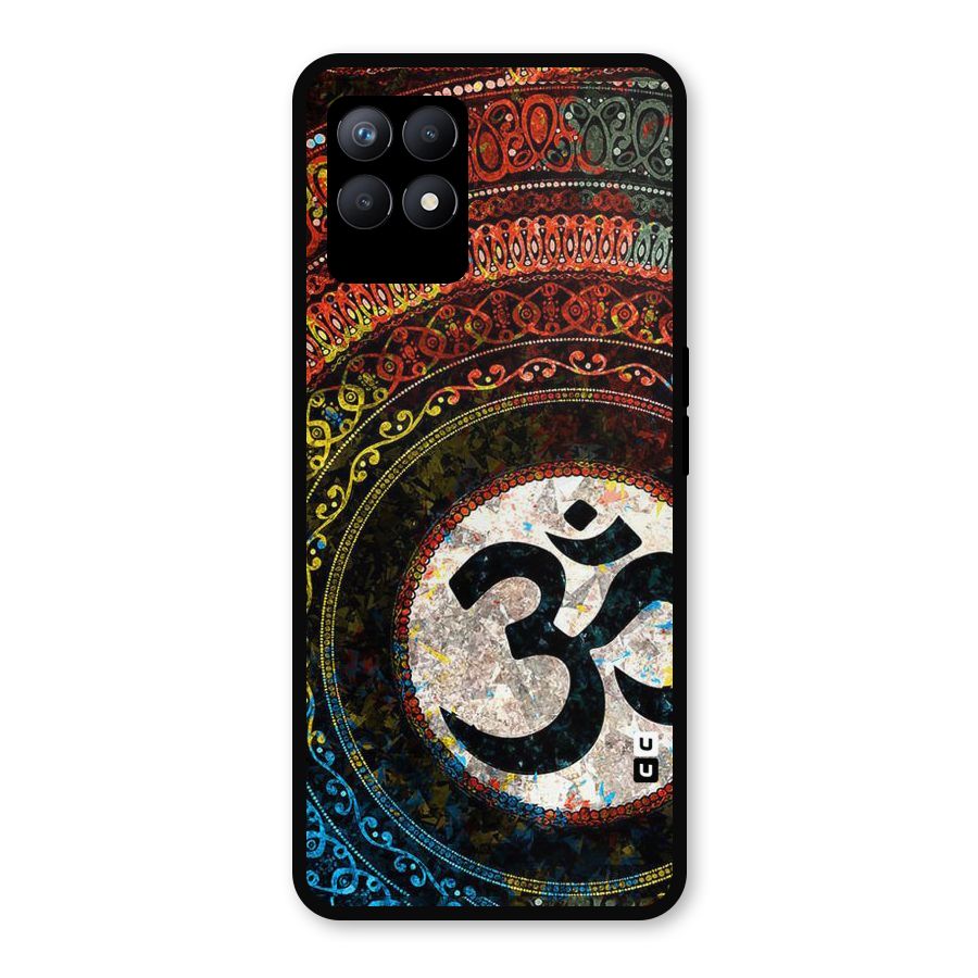 Culture Om Design Metal Back Case for Realme Narzo 50