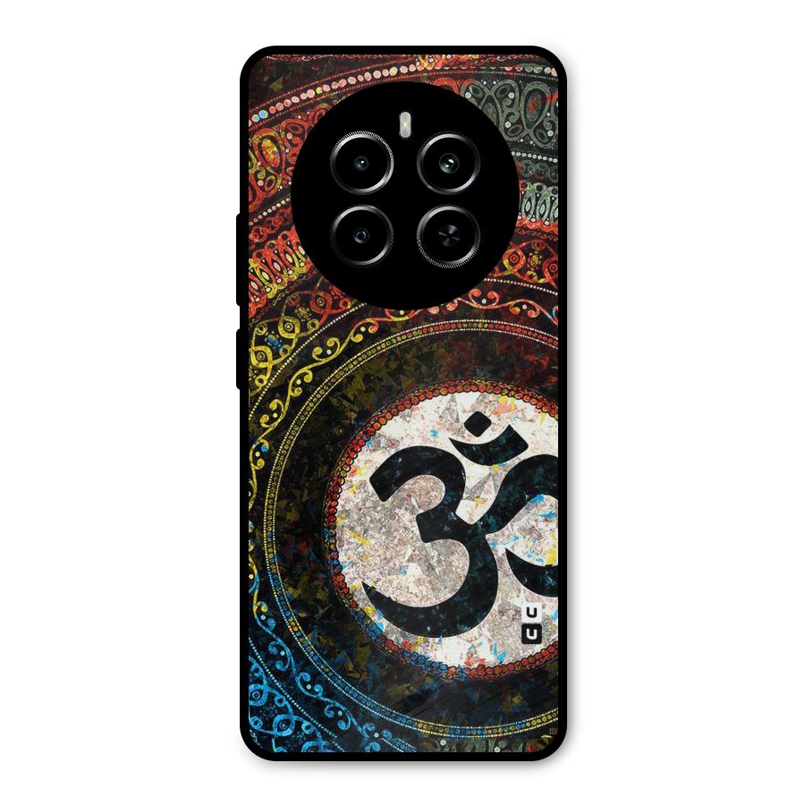 Culture Om Design Metal Back Case for Realme P1