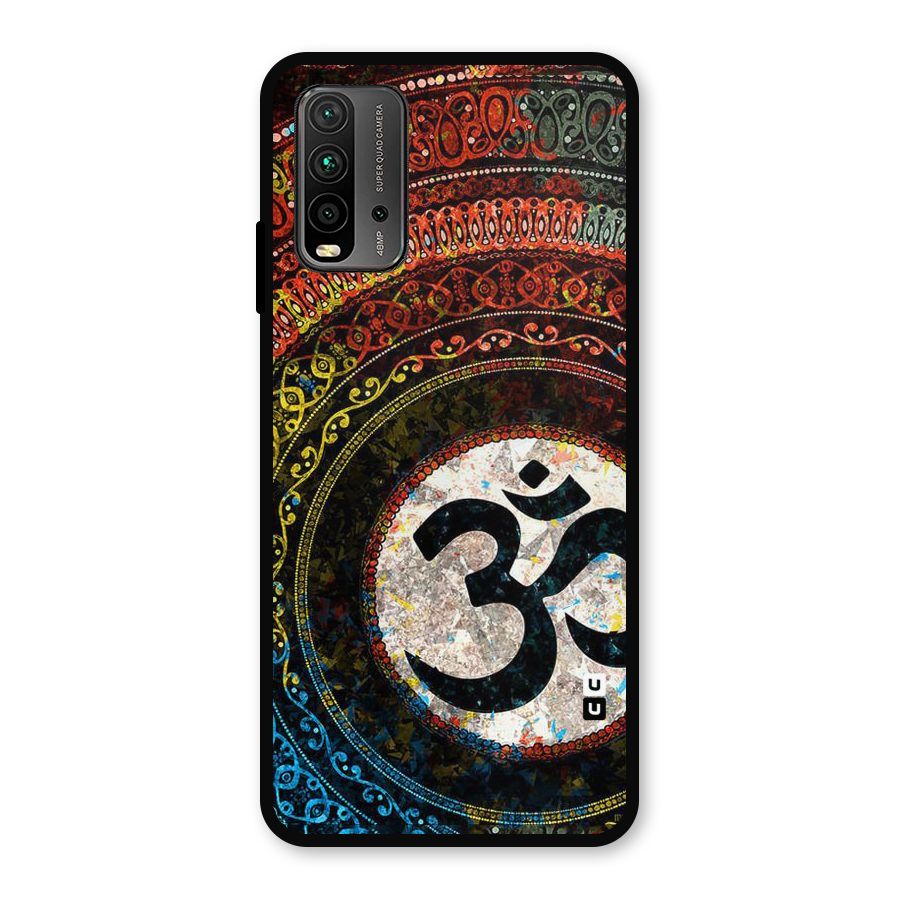 Culture Om Design Metal Back Case for Redmi 9 Power