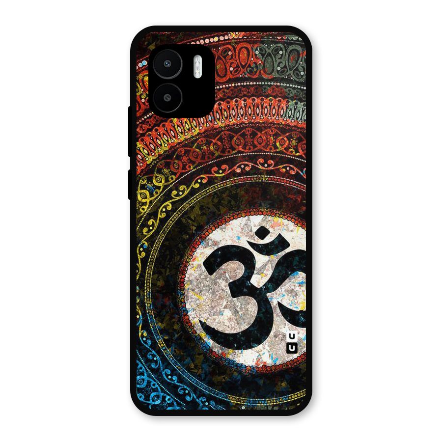 Culture Om Design Metal Back Case for Redmi A2