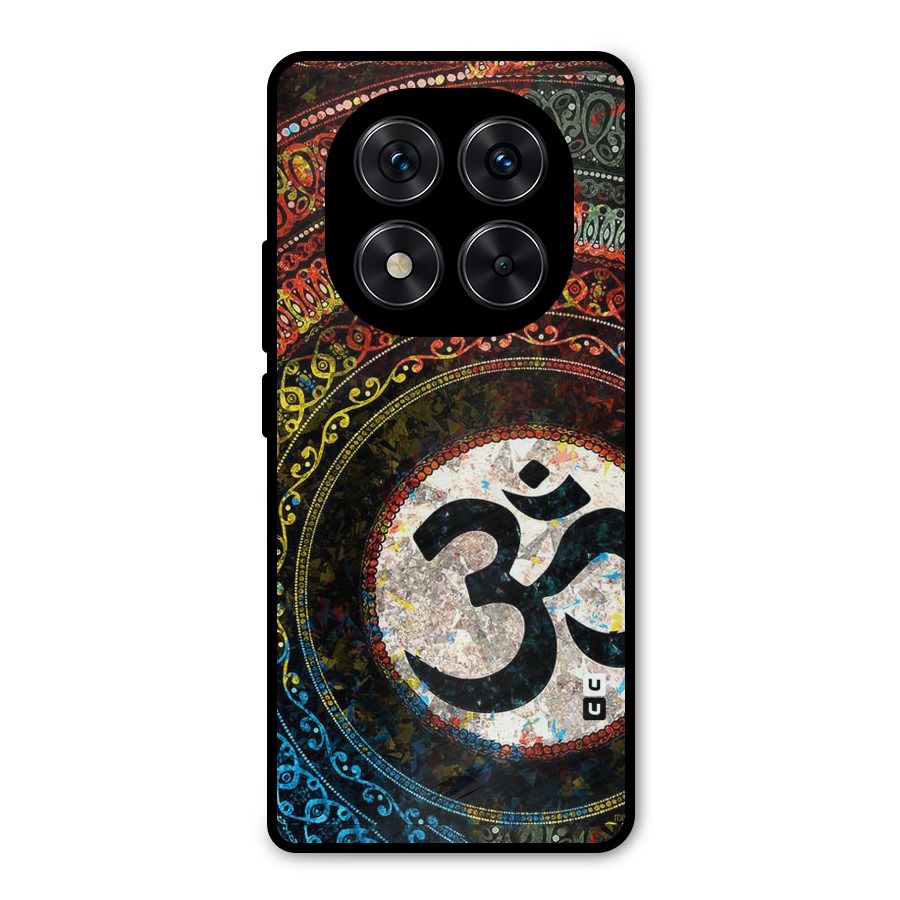 Culture Om Design Metal Back Case for Redmi Note 14 Pro 5G