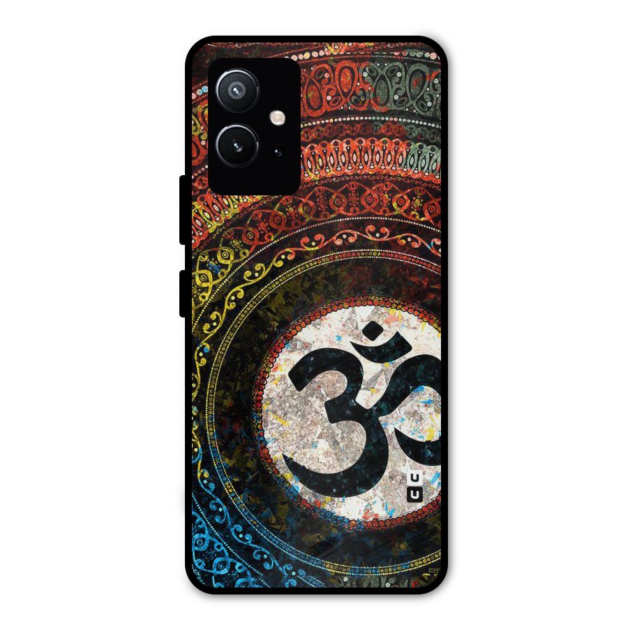 Culture Om Design Metal Back Case for Vivo T1 5G