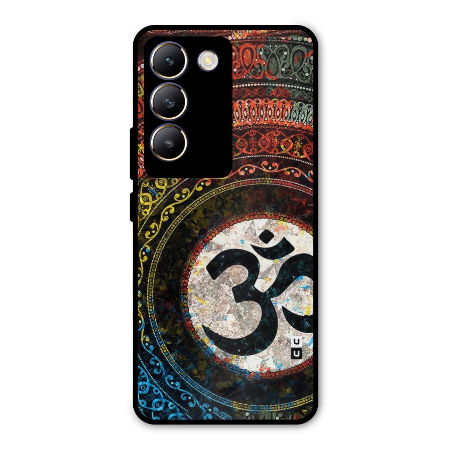 Culture Om Design Metal Back Case for Vivo T3 5G