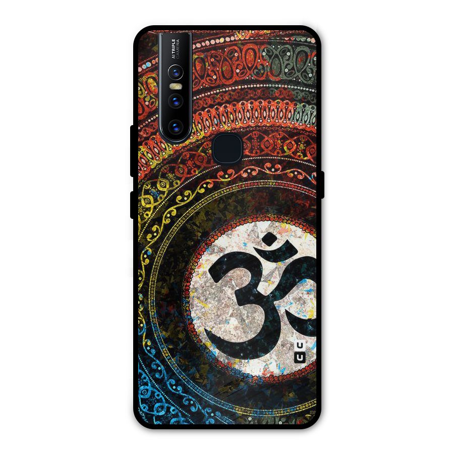 Culture Om Design Metal Back Case for Vivo V15