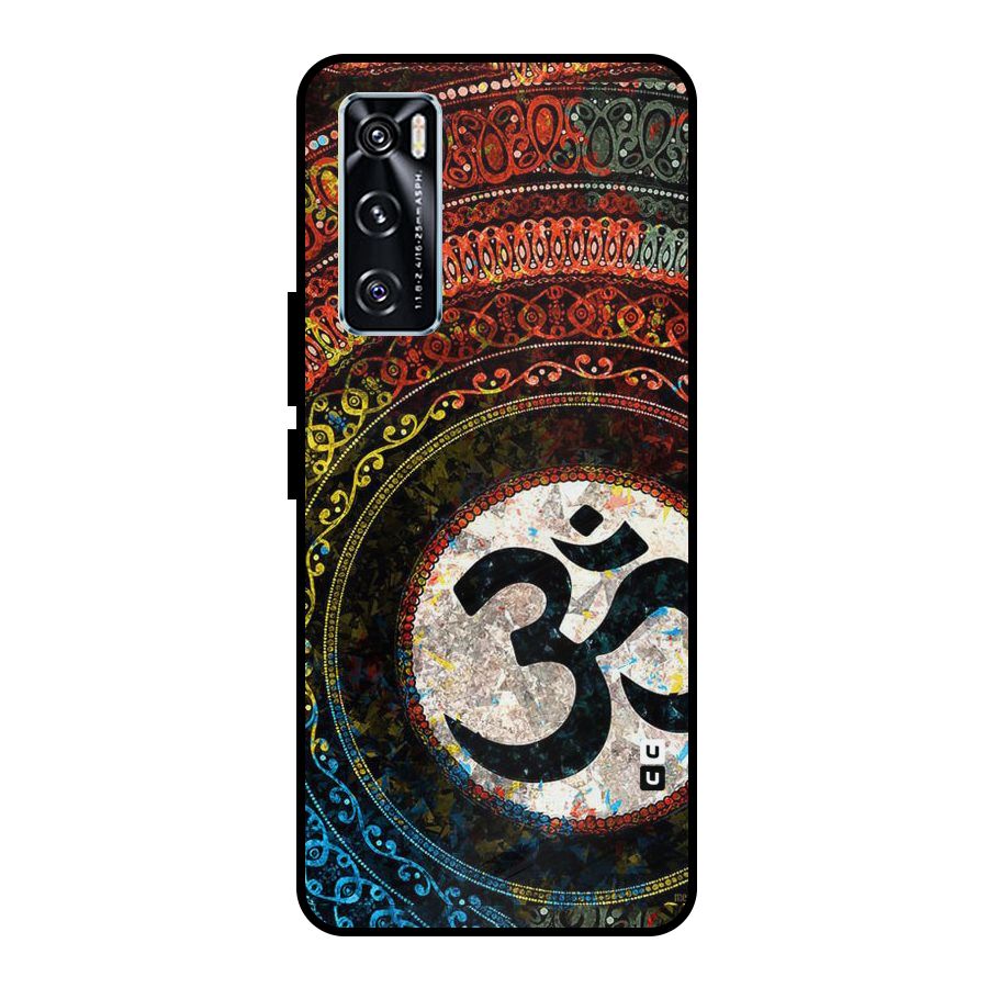Culture Om Design Metal Back Case for Vivo V20 SE