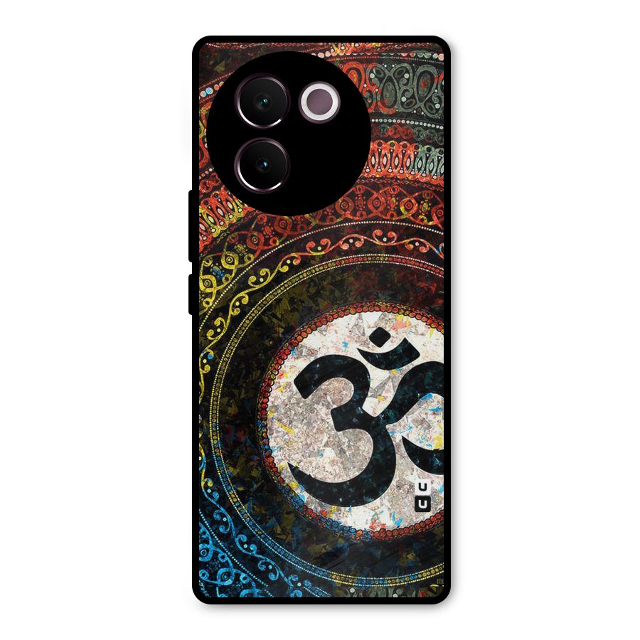 Culture Om Design Metal Back Case for Vivo V30e