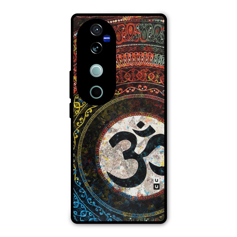 Culture Om Design Metal Back Case for Vivo V40