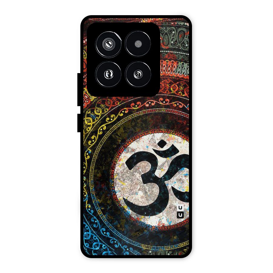 Culture Om Design Metal Back Case for Xiaomi 14 Pro