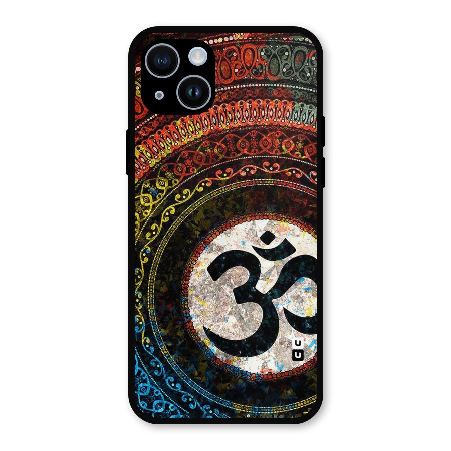 Culture Om Design Metal Back Case for iPhone 14