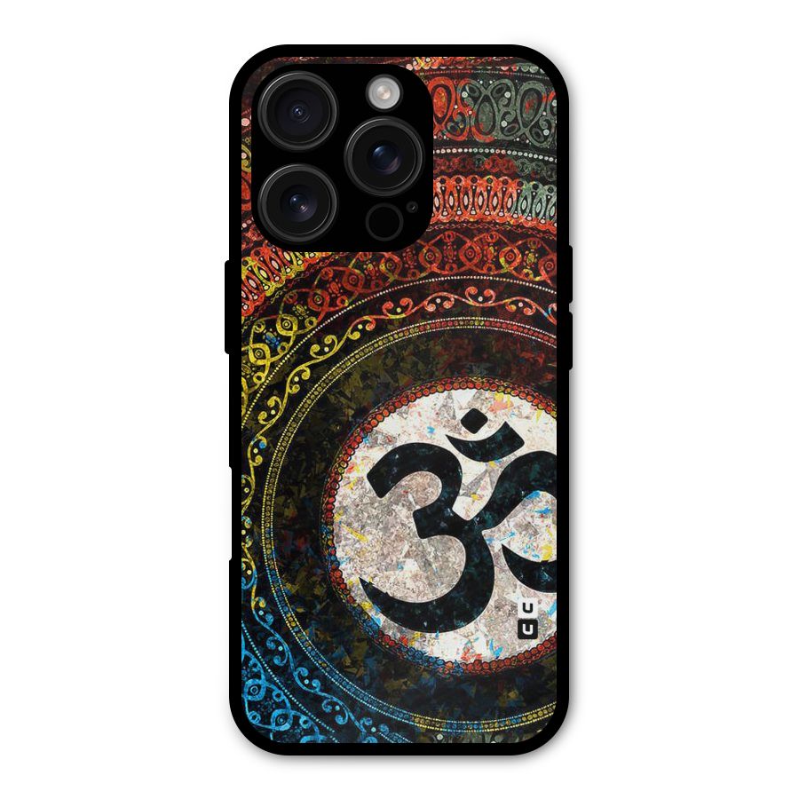 Culture Om Design Metal Back Case for iPhone 16 Pro