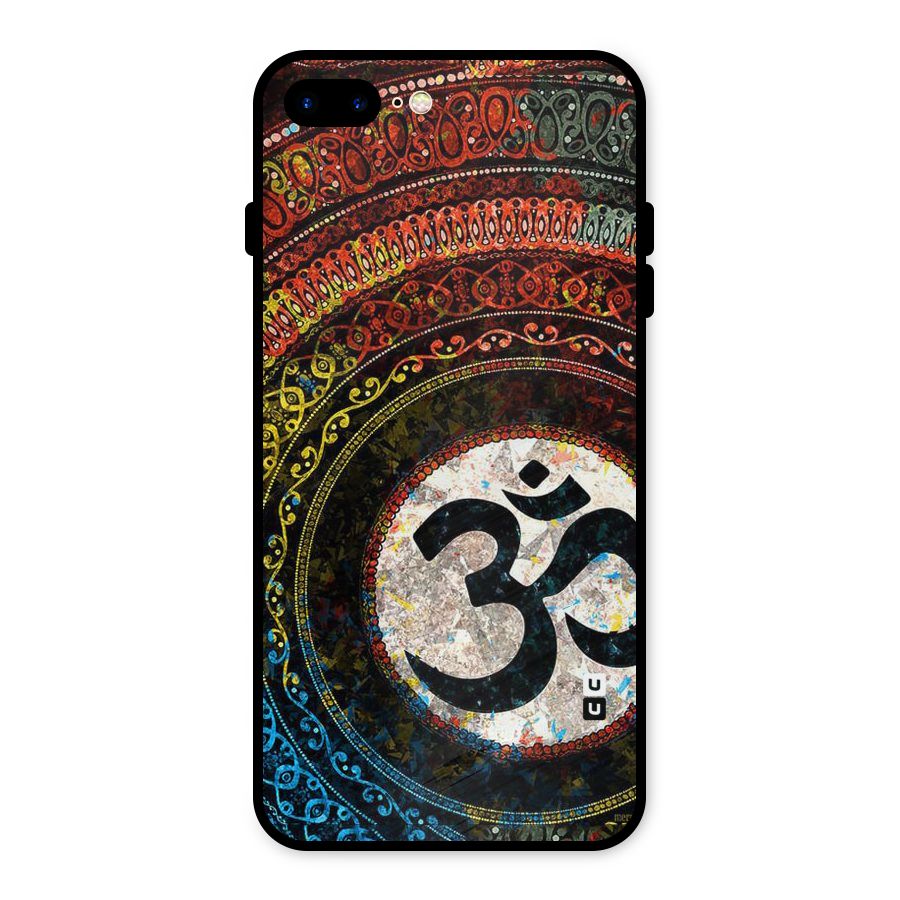 Culture Om Design Metal Back Case for iPhone 8 Plus