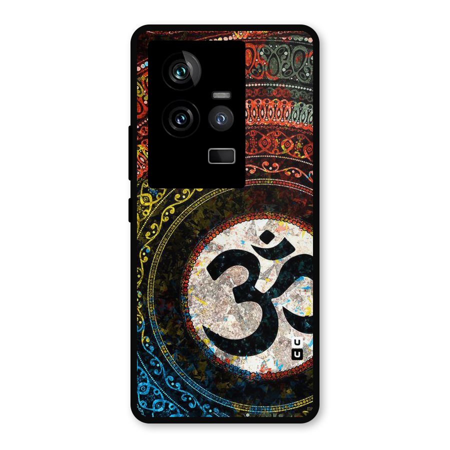 Culture Om Design Metal Back Case for iQOO 11 5G