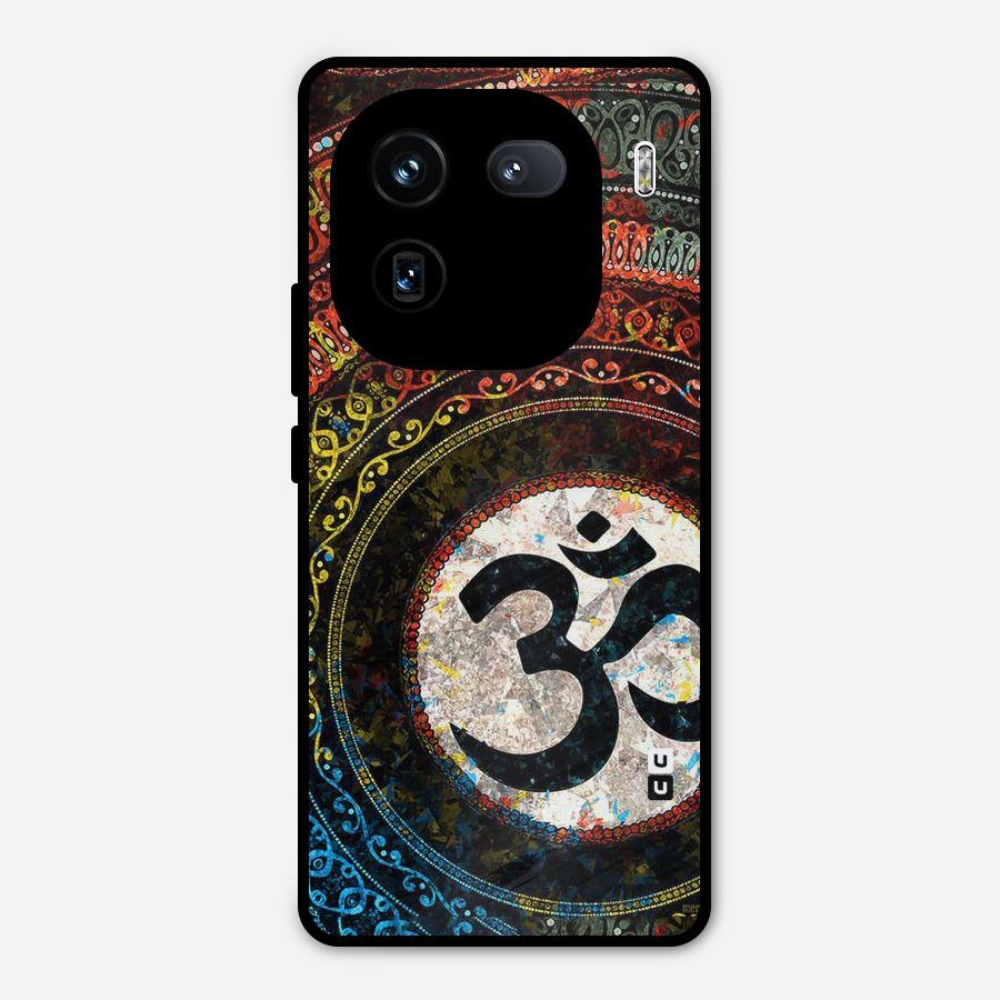 Culture Om Design Metal Back Case for iQOO 12
