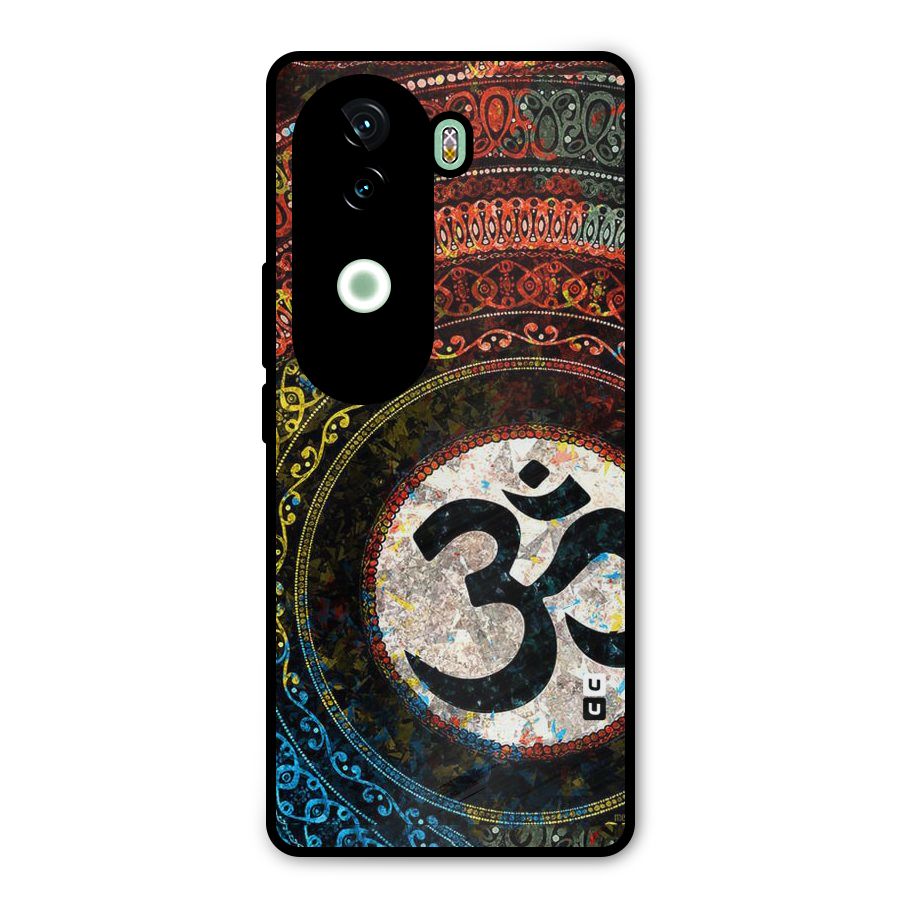 Culture Om Design Metal Back Case for iQOO Z9s