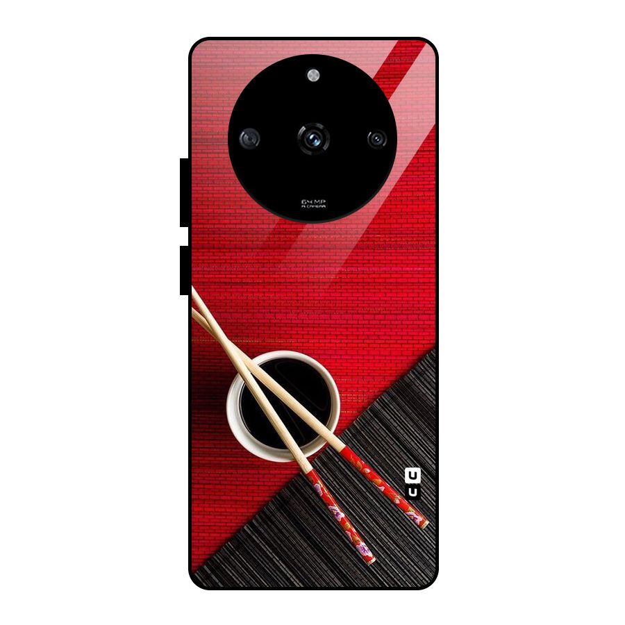 Cup Chopsticks Glass Back Case for Realme Narzo 60 5G