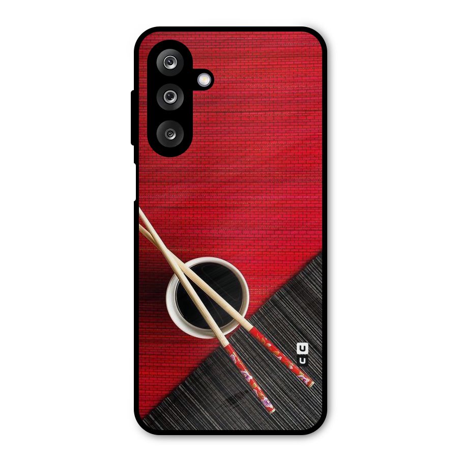 Cup Chopsticks Metal Back Case for Galaxy M36