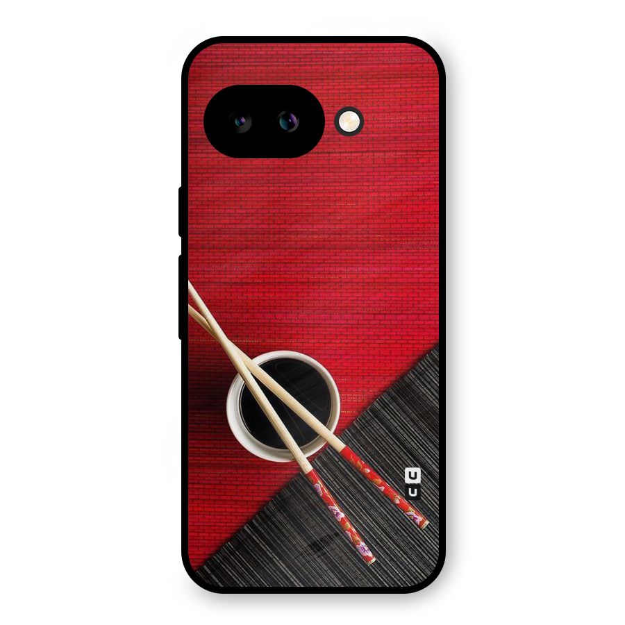 Cup Chopsticks Metal Back Case for Google Pixel 9a