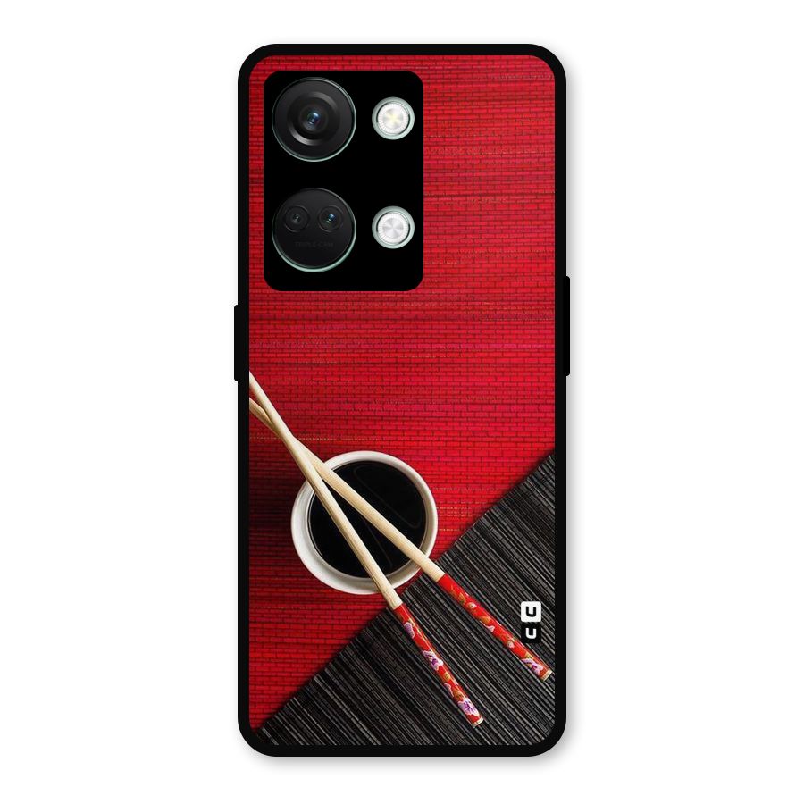 Cup Chopsticks Metal Back Case for OnePlus Nord 3