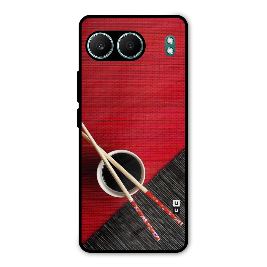 Cup Chopsticks Metal Back Case for OnePlus Nord 4