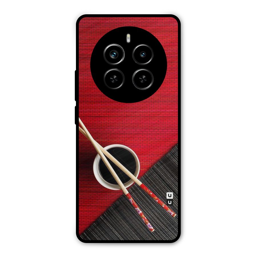 Cup Chopsticks Metal Back Case for Realme P1 Pro