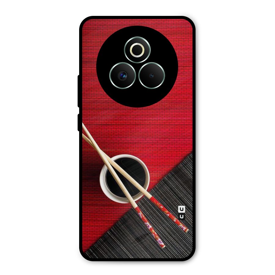 Cup Chopsticks Metal Back Case for Realme P3 Pro