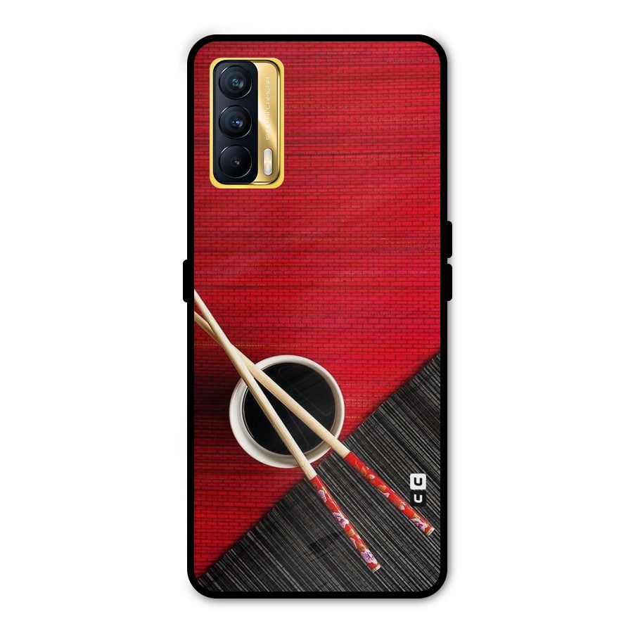 Cup Chopsticks Metal Back Case for Realme X7