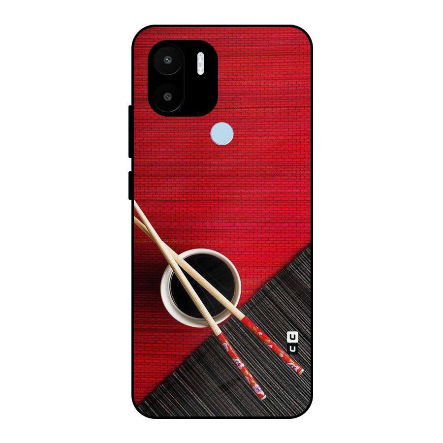Cup Chopsticks Metal Back Case for Redmi A1+