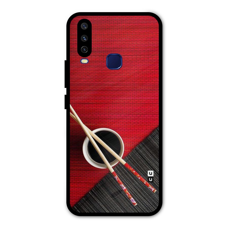 Cup Chopsticks Metal Back Case for Vivo U10