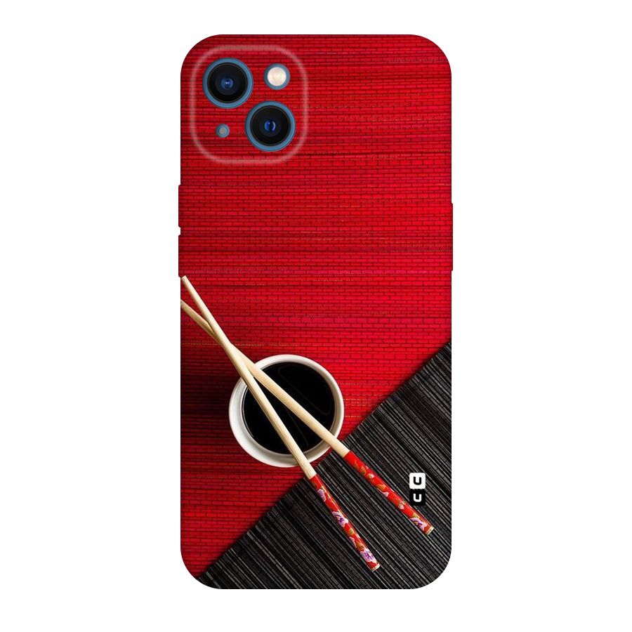 Cup Chopsticks Original Polycarbonate Back Case for iPhone 13