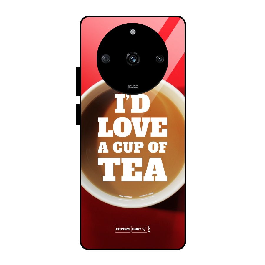Cup of Tea Glass Back Case for Realme Narzo 60 5G