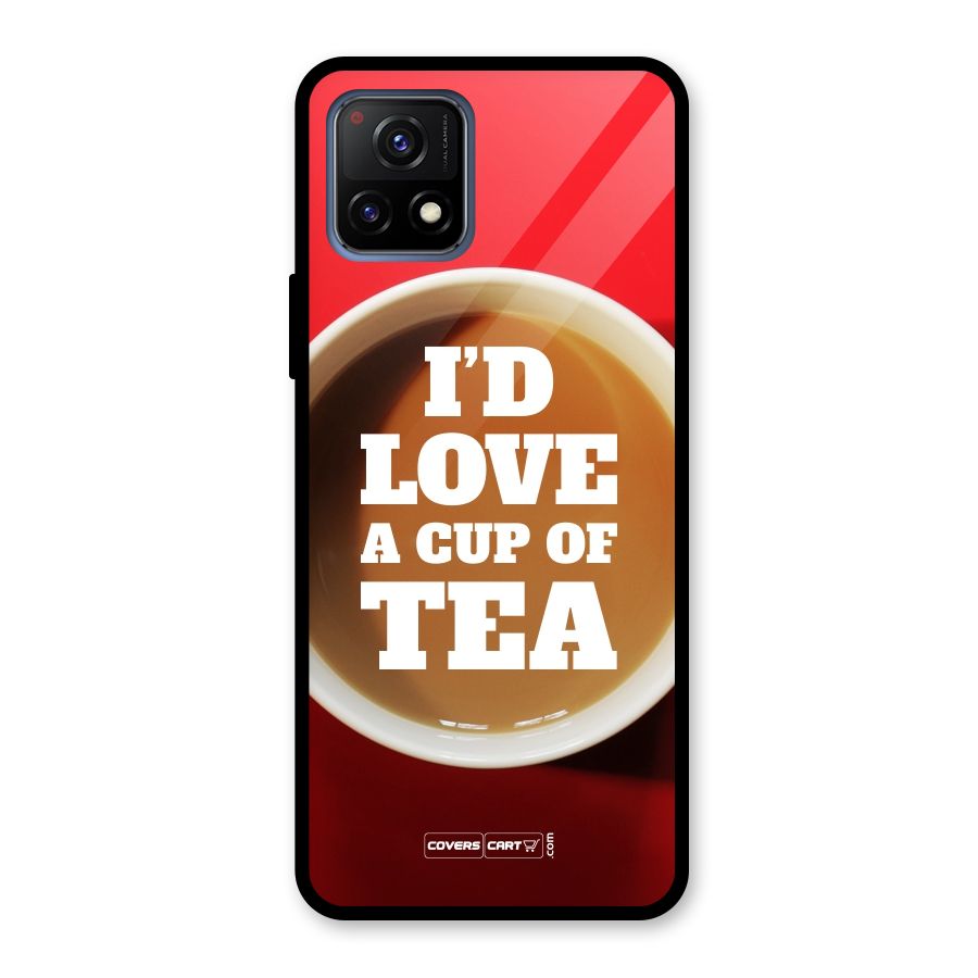 Cup of Tea Glass Back Case for Vivo Y72 5G