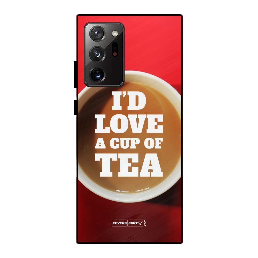 Cup of Tea Metal Back Case for Galaxy Note 20 Ultra