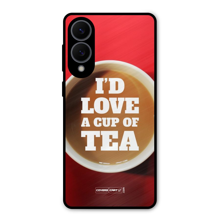 Cup of Tea Metal Back Case for Galaxy S25 Edge