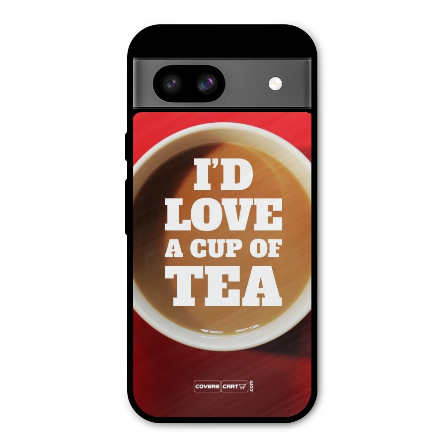Cup of Tea Metal Back Case for Google Pixel 8a